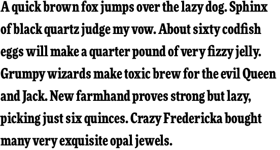 FF More OT Condensed Black
