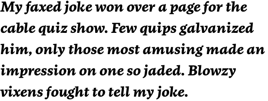 FF More OT Wide Bold Italic
