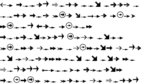 FF Fleches Left Right