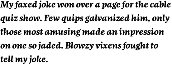 FF More OT Bold Italic