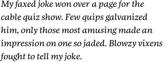 FF More OT Wide Book Italic