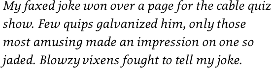 Pollen Italic OT