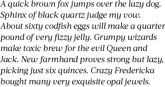 Acta Book Italic OT