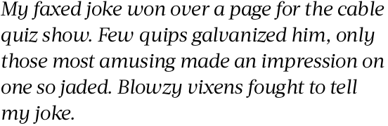 Acta Book Italic OT