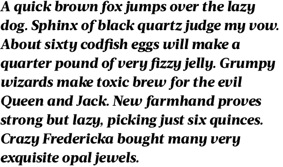 Acta Extra Bold Italic OT