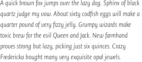 FF Quadraat Sans Pro Extra Light Italic