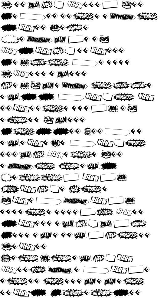 FF Sale Dingbats