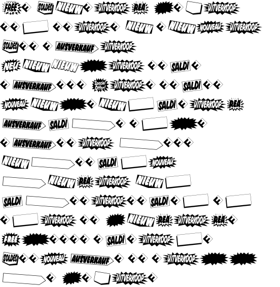 FF Sale Dingbats