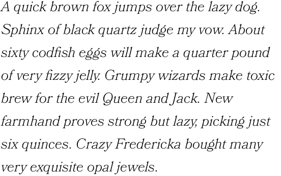 Bookmania Light Italic OT