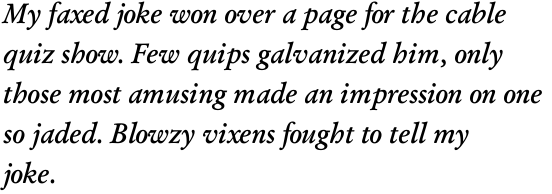 Garamond Kursiv Halbfett