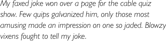 Gill Sans Std Light Italic
