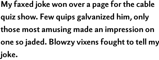 Berling Nova Sans Pro Bold