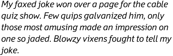 Felbridge Std Italic