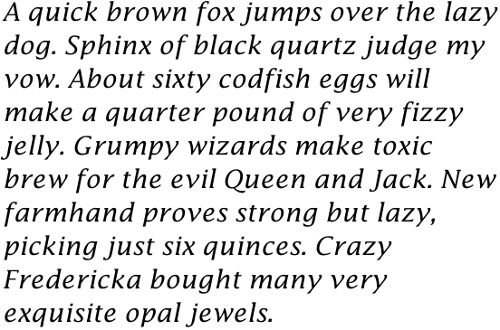 Lucida Math Std Italic