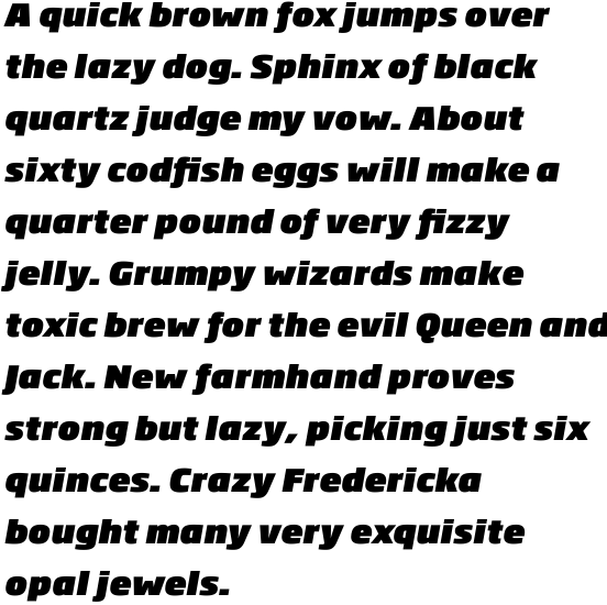 Soho Gothic Std Ultra Italic