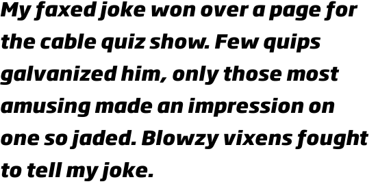 Soho Gothic Pro Extra Bold Italic