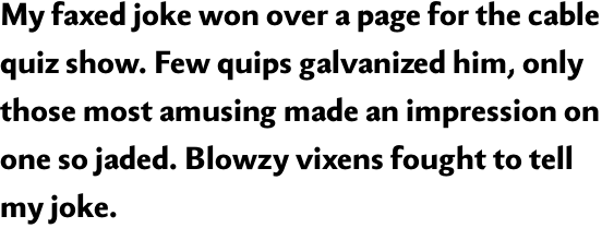 Berling Nova Sans Pro Extra Bold