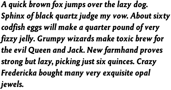 Paradigm Pro Bold Italic