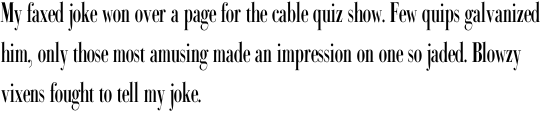 Bodoni Classic Condensed Roman Plus