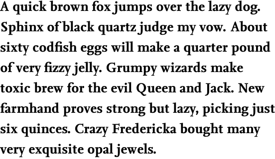 FF Nexus Serif OT Bold