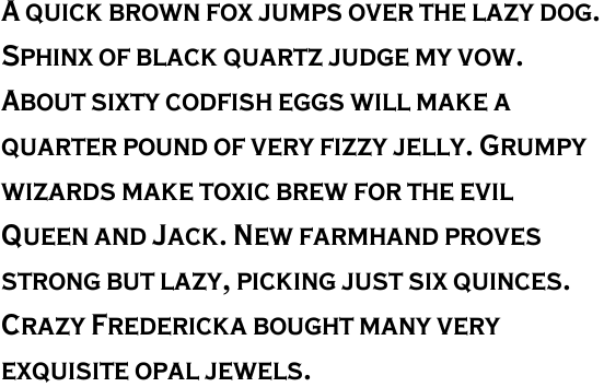 Copperplate Condensed Bold