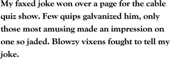 Goudy Old Style Extra Bold