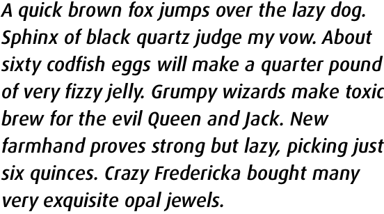 FF Dax Pro Medium Italic