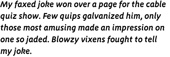 FF Megano OT Demi Bold Italic