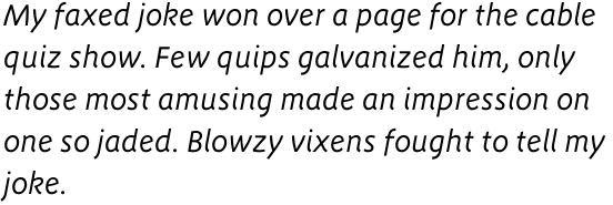 FF Megano OT Regular Italic