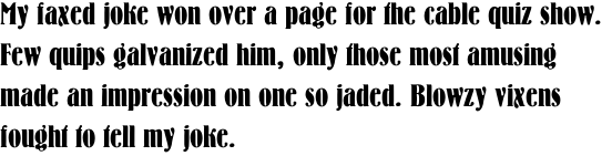 Bernhard Condensed Bold OT