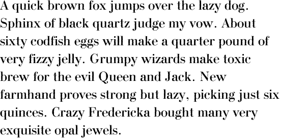 Bodoni Rough OT