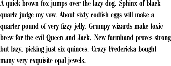 Bodoni Condensed OT