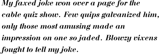 Bodoni Bold Italic OT