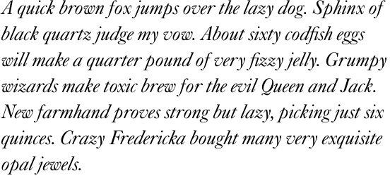 Caslon 540 Italic OT