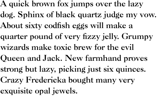 Caslon Bold Normal OT