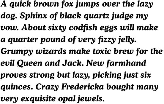 Cooper Bold Italic OT