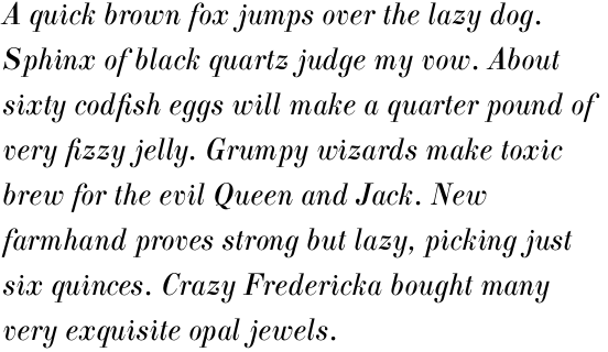 Elizabeth Book Italic OT