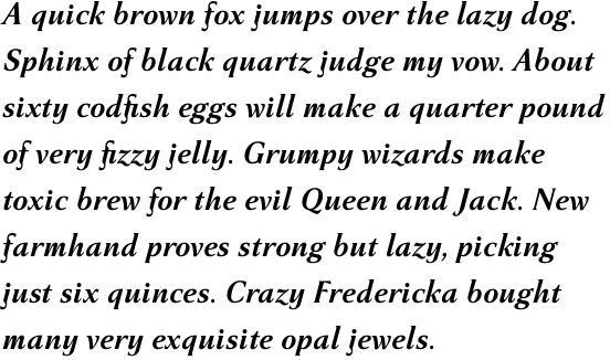 Haverj Bold Italic OT