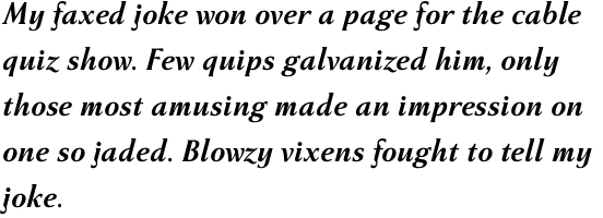 Haverj Bold Italic OT