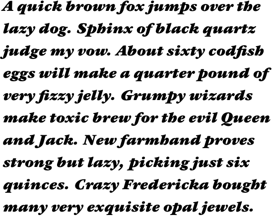 ITC Garamond Ultra Italic OT