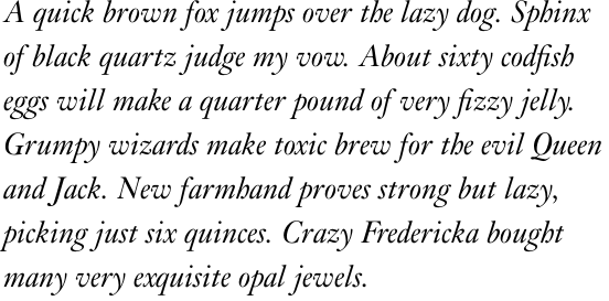 Kis Italic OT