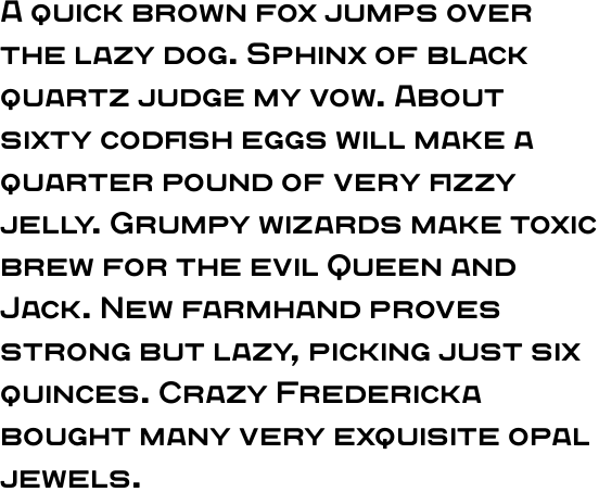 Quadrat Grotesk New Regular OT