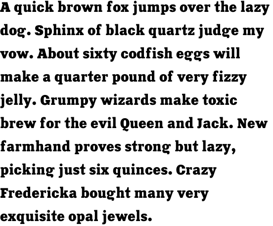 Xenia Bold Cyrillic OT