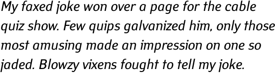Yanus Italic OT
