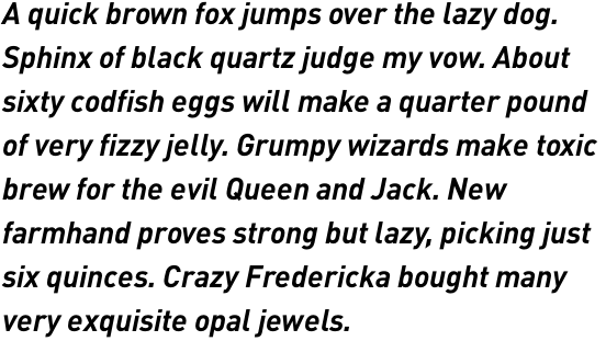 FF DIN OT Bold Italic