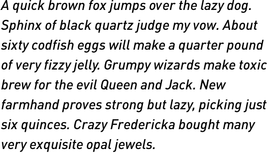 FF DIN OT Medium Italic