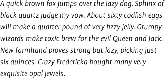 FF Profile OT Light Italic