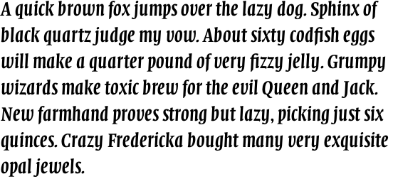 FF Quadraat Display OT Regular Italic