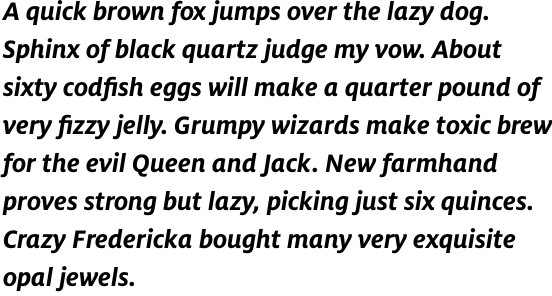 FF Milo OT Bold Italic