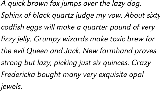 URW Grotesk Light Oblique